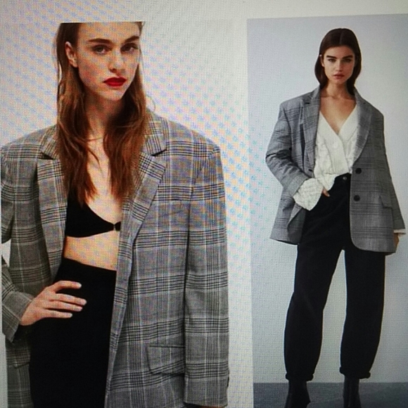 ZARA - Blogger Favourite chequered blazer - Picture 3 of 8